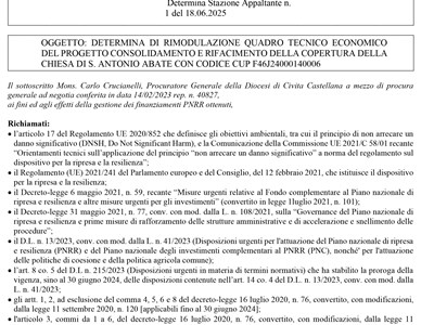Determina n.1 - PNRR